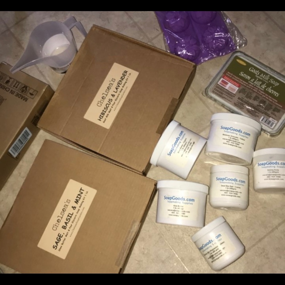 HOMEMADE SOAPS!!